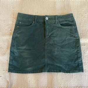 American Eagle Corduroy Mini Skirt